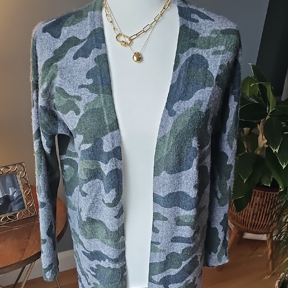 Magaschoni Gray Cashmere Cardigan
